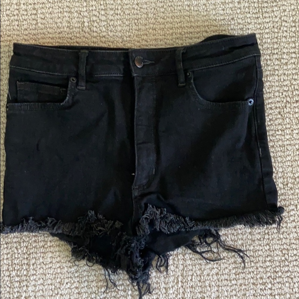 Free people jean shorts